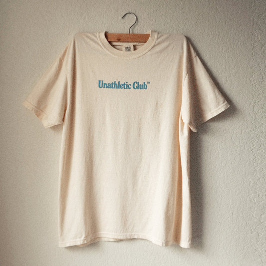 Unathletic Club Tee – Ivory